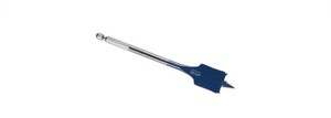 lot 25 image: (8) Bosch 1516 Full Thread Tip DareDevil Speed Wave Paddle Spade Bits. See Pictures