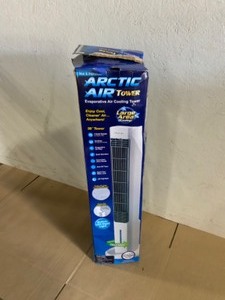 lot 47 image: ARCTIC AIR Oscillating Tower 305 CFM 2 Speed Portable Evaporative Cooler for 100 sq. ft,. See Pictures