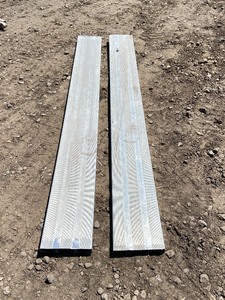 lot 11 image: (2) 10 x 66 Aluminum Scaffolding Plank Inserts --Like New
