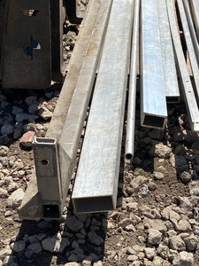 lot 12 image: Lot Of Assorted Aluminum Channel, Tube, Flat Bar, Angle, Etc