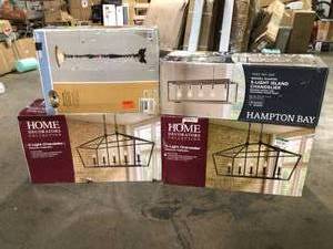 Lot Mixed Assorted Lighting Customer Returns See Pictures