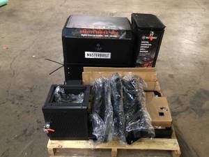 MasterbuiltGravity Series 800 Digital Charcoal Griddle, Grill and Smoker Combo in Black COSTUMER RETURNS