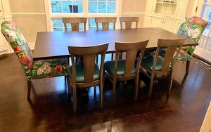lot 65 image: Gorgeous Dining Room Table and Chairs  by Canal Dover