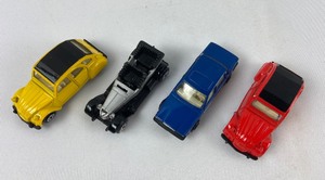 lot 139 image: Lot of Four Vintage Toy Cars - Fun Variety Pack- Zylmex & more