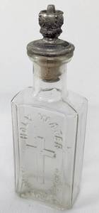 lot 120 image: Holy Water Bottle with Madonna with Child Stoup, Mini Lippi Print, and Ornament