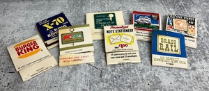 lot 62 image: Vintage Matches & Match Caddies
