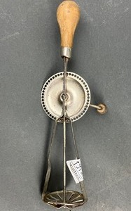 lot 55 image: Collection of Antique Kitchen Tools with Wood Handles