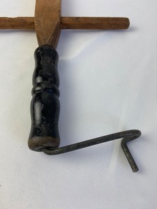 lot 232 image: Six Piece Vintage Wooden  Primitive Homemakers Collection
