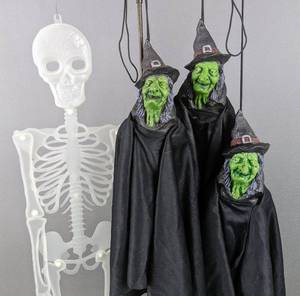 lot 253 image: Awesome Vintage Halloween Decor