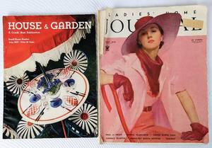 lot 304 image: Vintage Home, Garden and Womens Magazines, Images, Calendars
