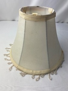lot 526 image: Vintage Household - Two Art Prints, Lampshade, Garden Gloves, Curtain Tiebacks