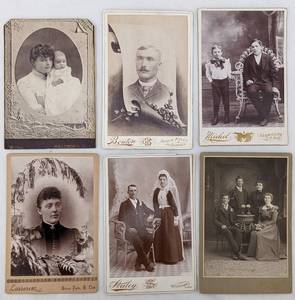 lot 504 image: Antique Studio Photos and Postcard from the Dakotas - North, South and Territory
