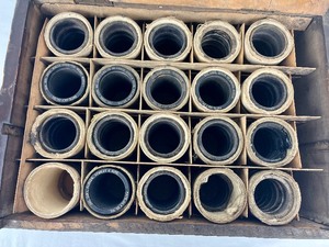 lot 86 image: Antique Thomas Edison Phonograph Cylinder Records w Wood Case 1800s & 1900s