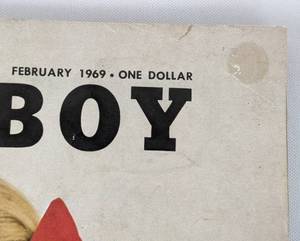 lot 559 image: Vintage Playboy Magazine - February 1969 Pamela Tiffin