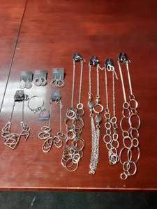 Lot Of 10 New Fashion Jewelry Accessories (Necklaces Come With Matching Earrings)