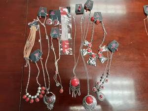 Lot Of 10 New Fashion Jewelry Accessories (Necklaces Come With Matching Earrings)
