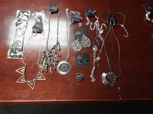 Lot Of 10 New Fashion Jewelry Accessories (Necklaces Come With Matching Earrings)