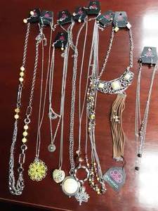 Lot Of 10 New Fashion Jewelry Accessories (Necklaces Come With Matching Earrings)