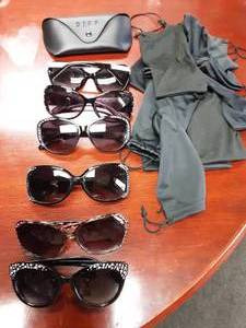 Lot Of Fashion Sunglasses And Misc. Cases