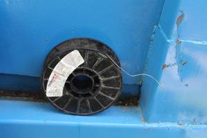 lot 121 image: Partial Spool of Welding Wire