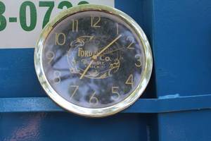 lot 125 image: Ford Motor Co. Battery Operated Wall Clock