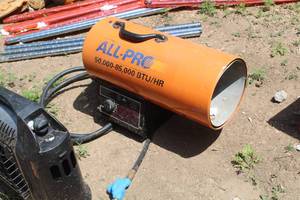 lot 148 image: Scheu Products All Pro SPC-85 Propane 50,000-85,000 BTU Construction Heater