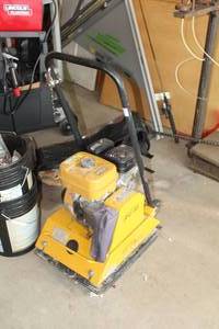 lot 7 image: Northern Industrial Tools JPC-80 Honda GX-160 545mmx480mm Plate CompactorTamper