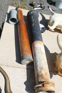 lot 25 image: Wood Tank Round 35
