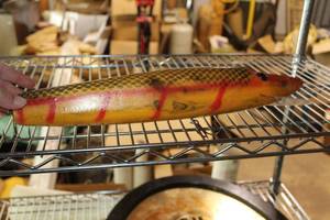 lot 31 image: Wood Fishing Lure 18