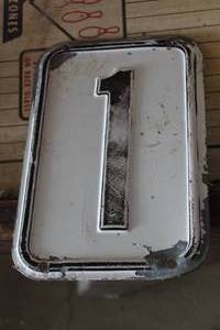 lot 37 image: 1 Metal Wall Sign