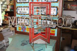 lot 40 image: Michelob Neon Wall Light