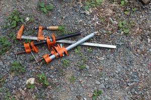 lot 186 image: Lot of (3) Bar Clamps