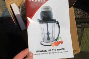 lot 231 image: Nuwave 22193 Party Mixer (New In Box )