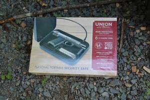 lot 247 image: Union 64-cu.in. Personal Portable Security Safe (New In Box )