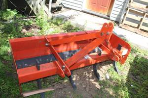 lot 3 image: Land Pride BB1260 60 Box Scraper Plow Attachment