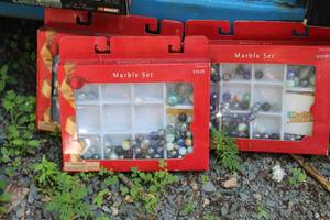 lot 286 image: Lot of (3) Marble Sets