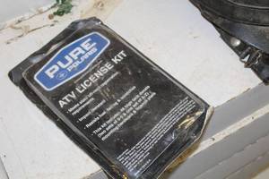 lot 437 image: Polaris ATV License Kit