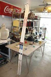 lot 378 image: Lot of (1 Pair) Fisher Crown Cross Country Skis 81-12