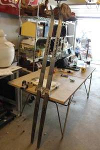 lot 379 image: Lot of (1 Pair) Jarvinen Touring Lite Polar 52 Cross Country Skis 69