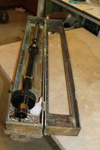 lot 385 image: Vintage 1941 U.S. Navy Boat Marine Barometer