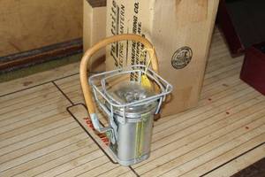 lot 391 image: Justrite Electric Lantern (in box)