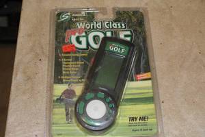 lot 393 image: 6x4 Net with Multi Lights, Radica Sports Pro Golf Game