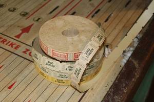 lot 400 image: Lot of (4 Rolls) Tickets