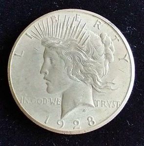 1923-S Peace Dollar