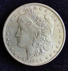 1889 Morgan Dollar