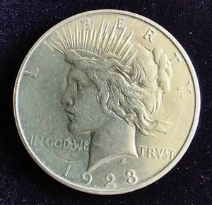 1923-D Peace Dollar