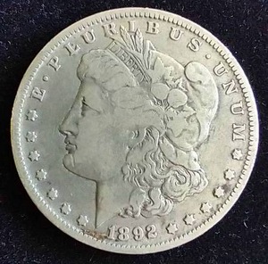 1892-O Morgan Dollar
