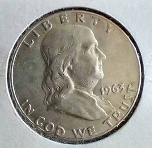 1963-D Franklin Half Dollar