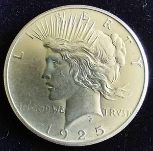 1925 Peace Dollar