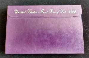1988 US Mint Proof Set